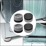 Electronice si Electrocasnice - Masini si uscatoare de rufe - Accesorii masini de spalat si uscatoare - Set 4 Picioruse Antialunecare si Antivibratie pentru Masina de Spalat sau Mobila - Infinity.ro