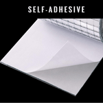 Casa si Gradina - Decoratiuni - Obiecte decorative - Accesorii decorative - Banda Adeziva Decorativa de Tip Mozaic Oglinda Argintiu 4 x 100 cm G Glixicom® - Infinity.ro