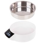Electronice si Electrocasnice - Electrocasnice bucatarie - Mixere, tocatoare & roboti de bucatarie - Cantare de bucatarie - Cantar alimentar Zilan ZLN2977 Alb, ecran digital, bol de 900ml, capacitate maxima de 5 kg - Infinity.ro