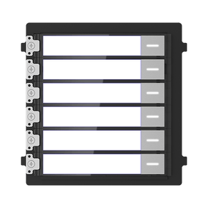 Modul extensie afisaj 6 familii pentru Interfon modular - HIKVISION DS-KD-KK