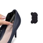 Ingrijire personala si Cosmetice - Sanatate si wellness - Aparate medicale - Suporturi ortopedice si orteze - Set 2 branturi adezive pentru calcaie, spuma si poliester, 9.5 x 4 cm, grosime 6 mm, negru - Infinity.ro