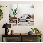 Casa si Gradina - Decoratiuni - Decoratiuni perete - Set 36 Oglinzi Acrilice Autoadezive Model Dreptunghi 10 x 15 cm G Glixicom® - Infinity.ro