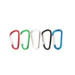 Sport si Outdoor - Camping - Accesorii camping si drumetii - Set 5 Carabine din Aliaj de Aluminiu Greutate Maxima 10 kg 4,7 cm x 2,5 cmG Glixicom® - Infinity.ro