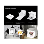 TV, Audio-Video si Foto - Aparate foto si accesorii - Accesorii foto si video - Alte accesorii foto & video - Studio Foto Portabil  cu 6 Fundaluri Colorate si 2 Benzi LED cu Alimentare USB G Glixicom® - Infinity.ro