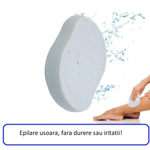 Ingrijire personala si Cosmetice - Aparate & accesorii ingrijire personala - Aparate cosmetice - Aparate intretinere si ingrijire corporala - Epilator cu Cristale Nano Glass pentru Par si Exfoliere Piele fara Durere G Glixicom® - Infinity.ro