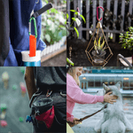 Sport si Outdoor - Camping - Accesorii camping si drumetii - Set 5 Carabine din Aliaj de Aluminiu Greutate Maxima 10 kg 4,7 cm x 2,5 cmG Glixicom® - Infinity.ro