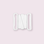Casa si Gradina - Decoratiuni - DIY - Articole mercerie - Inchizatoare din plastic pentru sutien, latime 2.5 cm, Alb - Infinity.ro