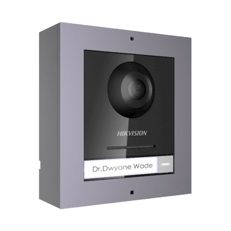 Casa si Gradina - Electrice - Smart Home - Accesorii control acces si supraveghere - Rama montaj aparent, 1 modul, pentru Interfon modular - HIKVISION DS-KD-ACW1 - Infinity.ro