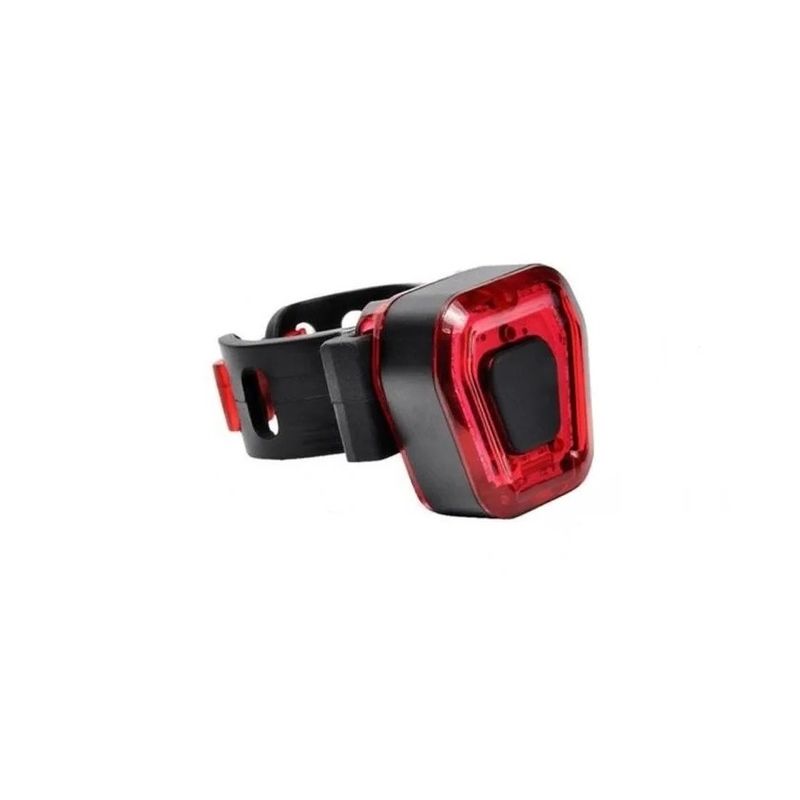 Sport si Outdoor - Ciclism - Accesorii pentru biciclete - Lumini biciclete - Lampa stop pentru bicicleta, 14 LED, incarcare USB, impermeabil, negru - Infinity.ro