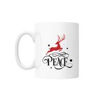 Casa si Gradina - Bucatarie si vesela - Cani si pahare - Cani si cesti - Cana cu mesaj "Peace" 300 ml - Infinity.ro