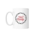 Casa si Gradina - Bucatarie si vesela - Cani si pahare - Cani si cesti - Cana cu mesaj "Merry Christmas" round 300 ml - Infinity.ro