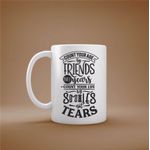 Casa si Gradina - Bucatarie si vesela - Cani si pahare - Cani si cesti - Cana cu mesaj "Count your age by friends not years, Count your life by smilies not tears" 300 ml - Infinity.ro