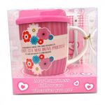 Casa si Gradina - Bucatarie si vesela - Cani si pahare - Cani si cesti - Set cana cu mesaj 300 ml "Mama este cea mai buna prietena" - Infinity.ro