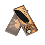 Carti si Birotica - Birotica - Instrumente de scris - Pixuri si stilouri - Set stilou cu pana mare neagra, calimara, suport si 5 penite - Infinity.ro