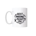 Casa si Gradina - Bucatarie si vesela - Cani si pahare - Cani si cesti - Cana cu mesaj - "Best mam tribe ever" 300 ml - Infinity.ro