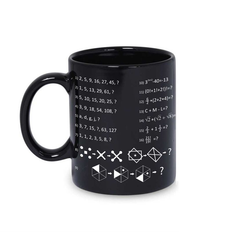 Casa si Gradina - Bucatarie si vesela - Cani si pahare - Cani si cesti - Cana cu exercitii de matematica, 300 ml - Infinity.ro