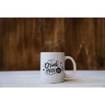 Casa si Gradina - Bucatarie si vesela - Cani si pahare - Cani si cesti - Cana cu mesaj "Drink mode on" 300 ml - Infinity.ro