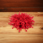 Casa si Gradina - Decoratiuni - DIY - Articole mercerie - Floare textila pentru lipit sau cusut pe haine, diametru 10 cm, Rosu - Infinity.ro