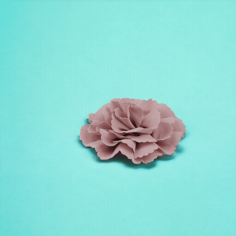 Casa si Gradina - Decoratiuni - DIY - Articole mercerie - Floare textila pentru cusut sau lipit pe haine, diametru 10 cm, Roz pudrat - Infinity.ro