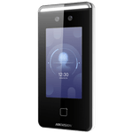 Casa si Gradina - Electrice - Smart Home - Control acces si accesorii - Terminal standalone IP de ca si pontaj cu recunoastere faciala, amprenta, Card si cod QR - HIKVISION DS-K1T341AMF-S - Infinity.ro