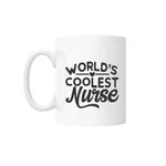 Casa si Gradina - Bucatarie si vesela - Cani si pahare - Cani si cesti - Cana cu mesaj "World's coolest Nurse" 250 ml - Infinity.ro