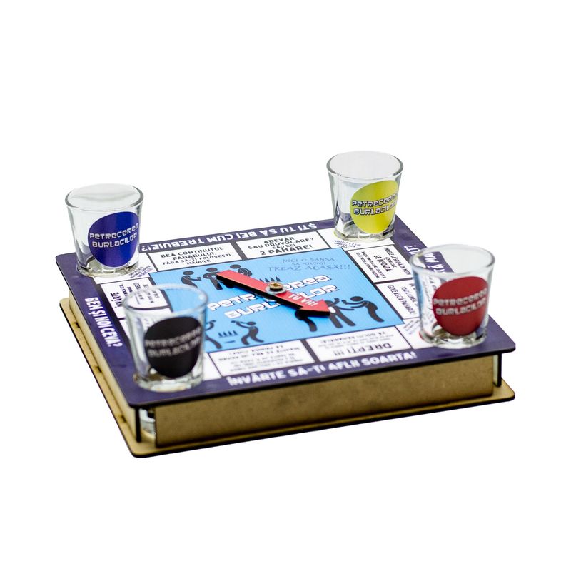 Jucarii, Copii si Bebe - Jucarii si jocuri - Jocuri si puzzle - Jocuri de societate - Joc cu pahare de shot "Petrecerea burlacilor" - Infinity.ro