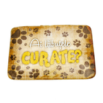 Casa si Gradina - Textile si covoare - Covoare - Covoare casa - Covoras din plus de interior cu mesaj „Ai labutele curate?" - Infinity.ro