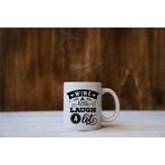 Casa si Gradina - Bucatarie si vesela - Cani si pahare - Cani si cesti - Cana cu mesaj "Wine a little laugh a lot" 300 ml - Infinity.ro