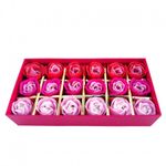 Market - Cadouri - Flori si aranjamente - Set 18 trandafiri din sapun - Infinity.ro