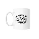 Casa si Gradina - Bucatarie si vesela - Cani si pahare - Cani si cesti - Cana cu mesaj "Warm winter wishes" 300 ml - Infinity.ro