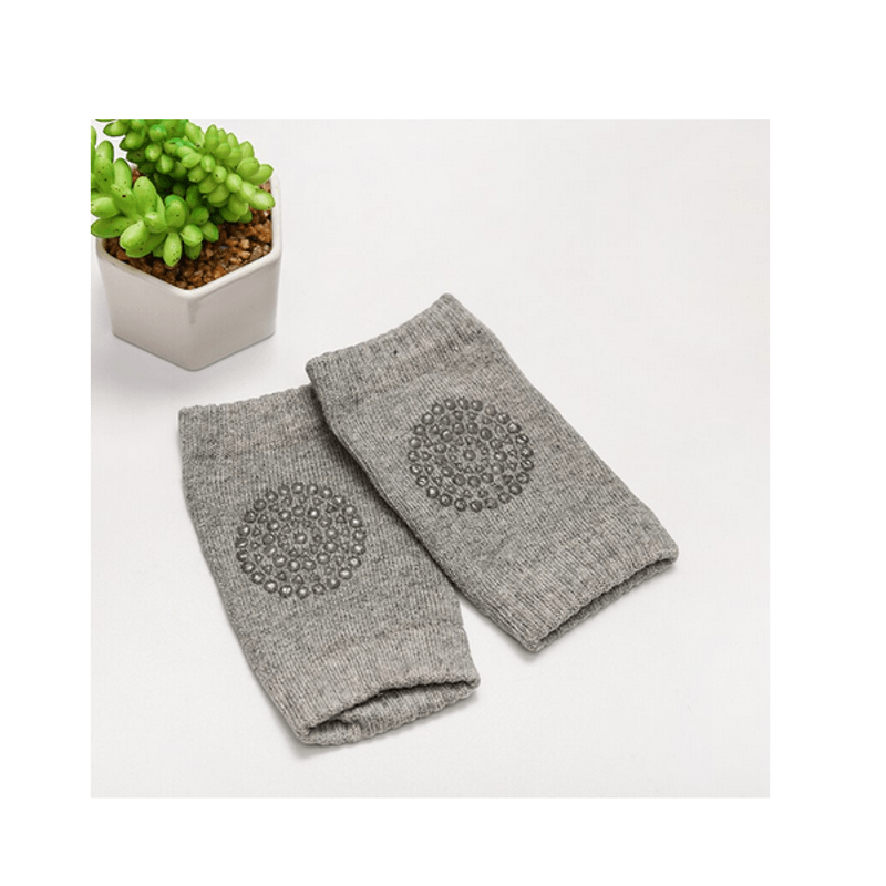 Ingrijire personala si Cosmetice - Aparate & accesorii ingrijire personala - Aparate cosmetice - Aparate intretinere si ingrijire corporala - Genuchiere - Cotiere  pentru Bebelusi Elastice din Bumbac cu Silicon Antiderapant 13,5 x 7 cm G Glixicom® - Infinity.ro