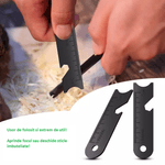 Sport si Outdoor - Camping - Accesorii camping si drumetii - Set Amnar pentru Camping si Fluier Supravietuire 10 cm Otel Inoxidabil G Glixicom® - Infinity.ro