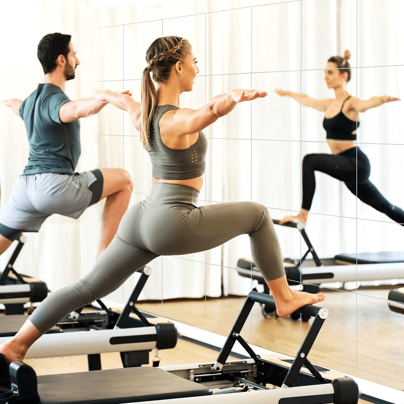 Casa si Gradina - Decoratiuni - Decoratiuni perete - Set 12 Oglinzi Acrilice Autoadezive Model Dreptunghi 10 x 15 cm G Glixicom® - Infinity.ro