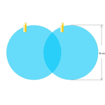 Sport si Outdoor - Sporturi de contact - Produse autoaparare - Set 2 Folii Auto Antipicaturi si Anticondens Autoadezive 10 x 10 cm - Infinity.ro