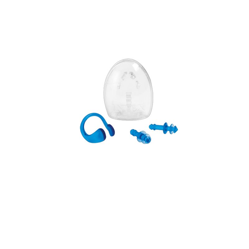 Ingrijire personala si Cosmetice - Aparate & accesorii ingrijire personala - Aparate cosmetice - Aparate intretinere si ingrijire corporala - Set Dopuri Urechi si Clema pentru Nas Inot cu Husa Depozitare G Glixicom® - Infinity.ro