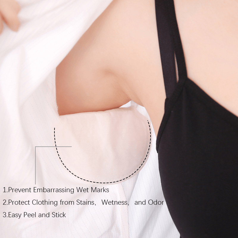 Ingrijire personala si Cosmetice - Aparate & accesorii ingrijire personala - Aparate cosmetice - Aparate intretinere si ingrijire corporala - Absorbante pentru Transpiratie Axila cu Fixare Autoadeziva Protectie pentru Pete 60 Bucati Unisex G Glixicom® - Infinity.ro