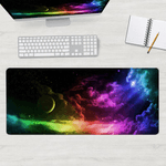 PC, gaming si accesorii - Periferice PC - Mousepad - Mousepad Cauciucat pentru Gaming 90 cm x 40 cm x 3 mm Model Univers Cusaturi Laterale si Baza Cauciucata - Infinity.ro
