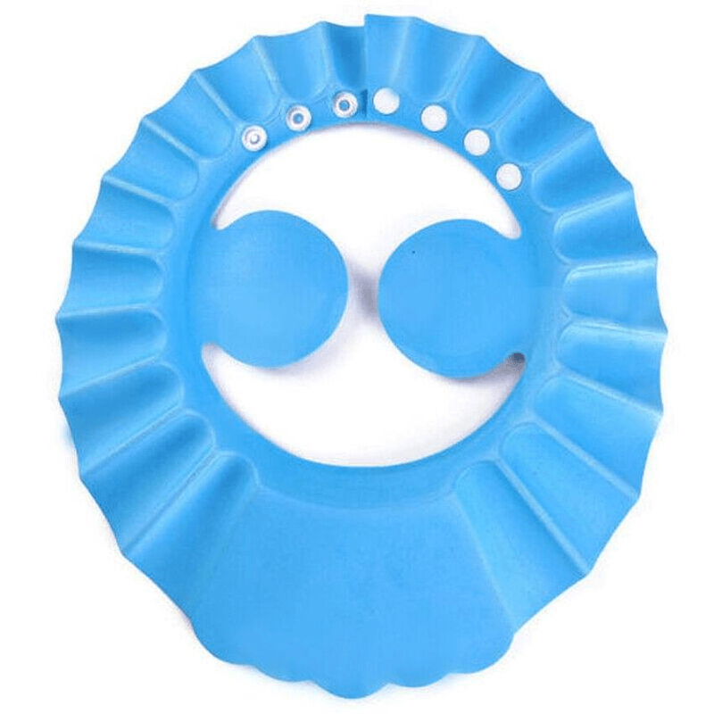 Ingrijire personala si Cosmetice - Aparate & accesorii ingrijire personala - Aparate cosmetice - Aparate intretinere si ingrijire corporala - Protectie Cap pentru Baie Copii din Spuma EVA Albastru Marime Reglabila G Glixicom® - Infinity.ro
