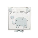 Casa si Gradina - Decoratiuni - Obiecte decorative - Decoratiuni camera copilului - Cutiuta amintiri bleu din MDF  My Special Keepbox - Infinity.ro