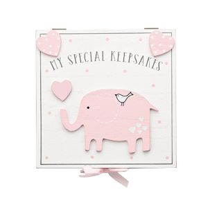 Cutiuta amintiri roz din MDF  My Special Keepbox
