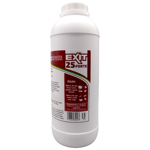 Exit 25c Forte 1litru, emulsie insecticida cu remanenta de pana la 90 zile