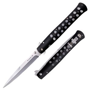 Briceag Ti-Lite Cold Steel, lama stilet, prindere curea, 33 cm, argintiu