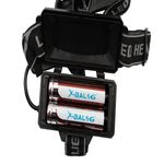 Casa si Gradina - Corpuri si surse de iluminat - Iluminat exterior - Lanterne - Lanterna de cap LED XHP160 Ultra-Bright , IdeallStore®, zoom, intensitate interschimbabila, aluminiu, negru - Infinity.ro