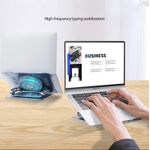 Laptop, Telefoane si Tablete - Laptopuri si accesorii - Accesorii Laptop - Standuri/Coolere notebook - Stand pentru laptop si tableta rotativ 360° grade, Koopsio, aluminiu, anti-alunecare, racire rapida si eficienta - Infinity.ro