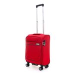 Sport si Outdoor - Articole de voiaj - Trolere - Troler Petra Textil Rosu 55X36x24 cm - Infinity.ro