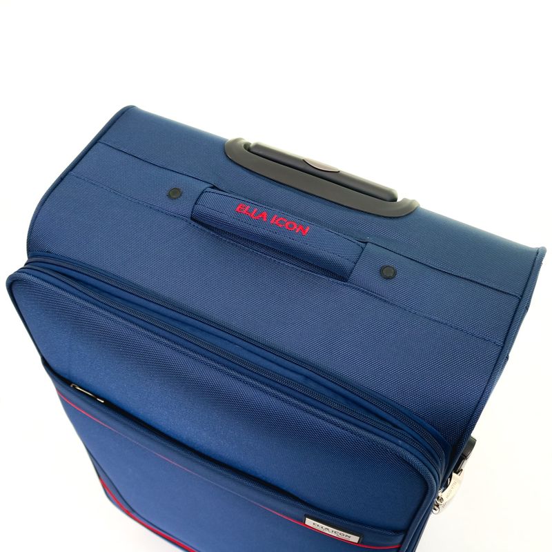 Sport si Outdoor - Articole de voiaj - Trolere - Troler Petra Textil Bleumarin 79x46x30 cm - Infinity.ro