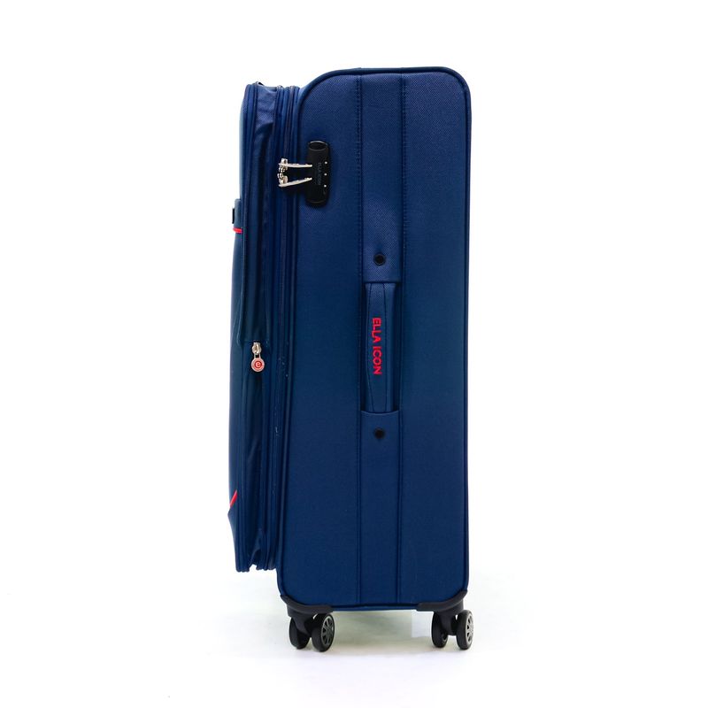 Sport si Outdoor - Articole de voiaj - Trolere - Troler Petra Textil Bleumarin 79x46x30 cm - Infinity.ro