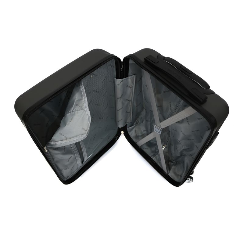 Sport si Outdoor - Articole de voiaj - Trolere - Troler Lamonza Altima, 55x36x23 cm, 2.6 kg, gri inchis - Infinity.ro