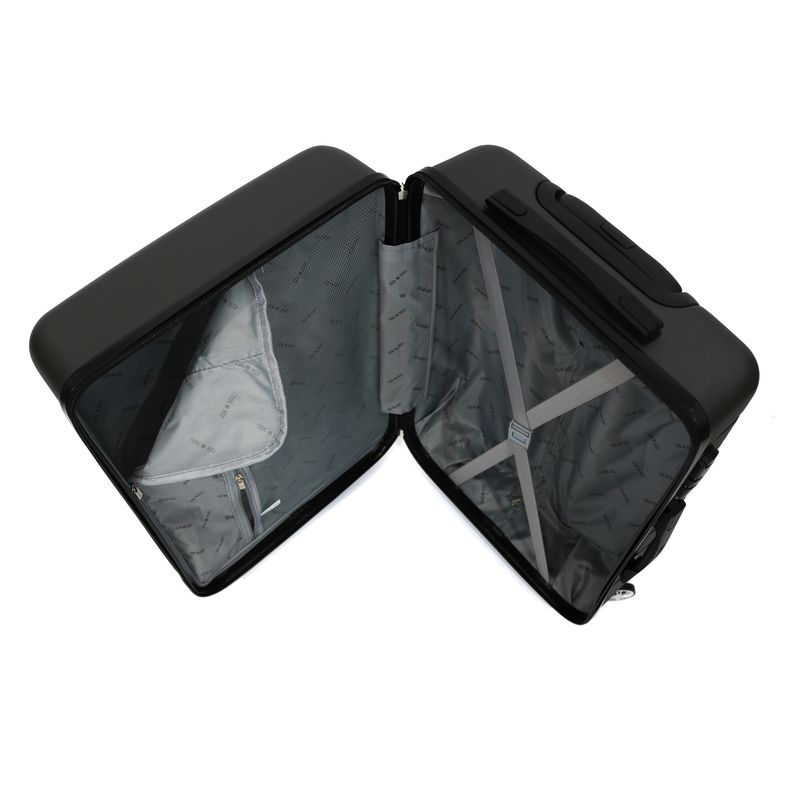 Sport si Outdoor - Articole de voiaj - Trolere - Troler Lamonza Altima, 65x42x26 cm, 3.2 kg, gri inchis - Infinity.ro