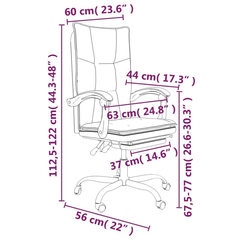 Casa si Gradina - Mobilier - Scaune si fotolii - Scaune - Scaun de birou rabatabil, roz, piele ecologica - Infinity.ro